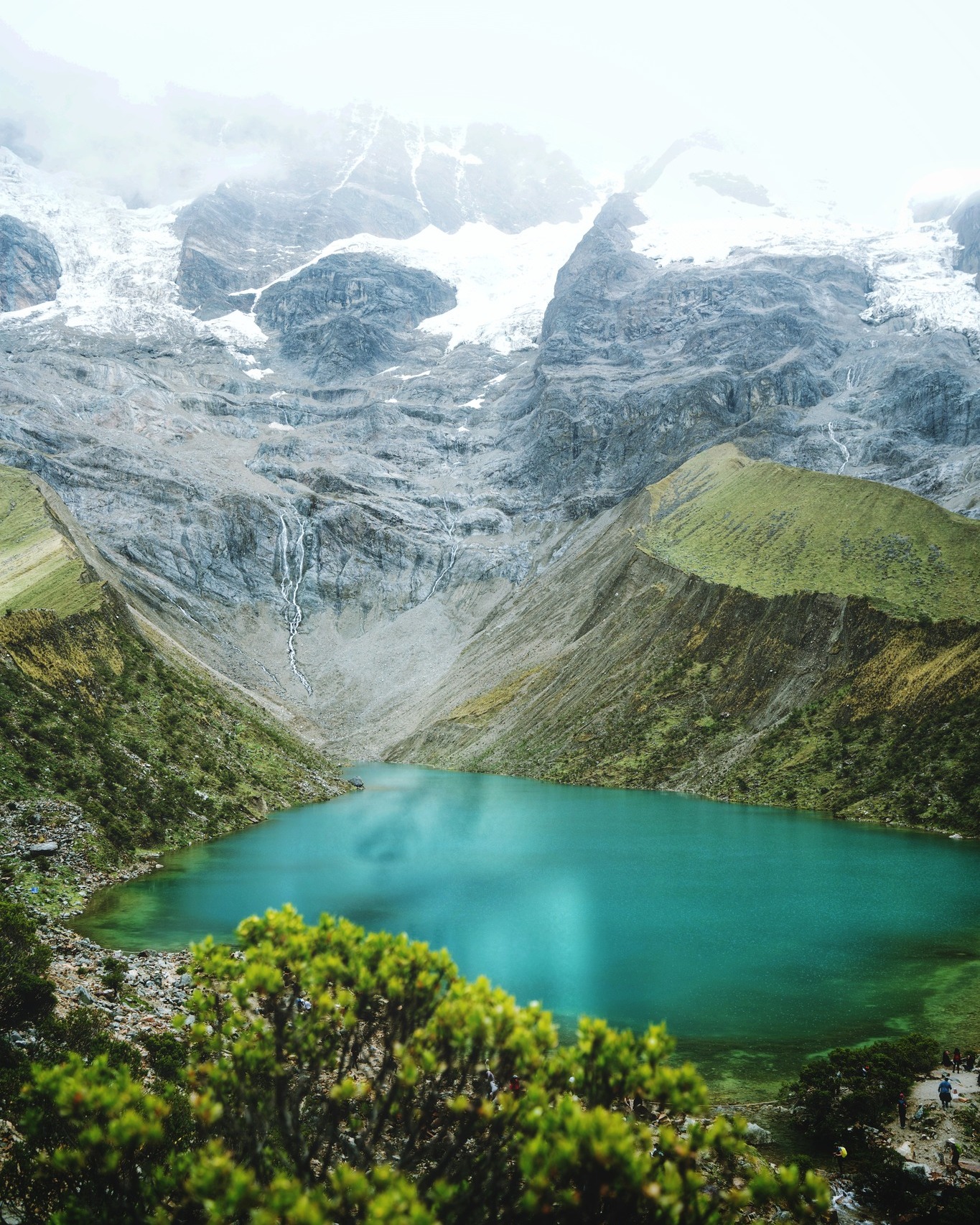 Humantay Lake view