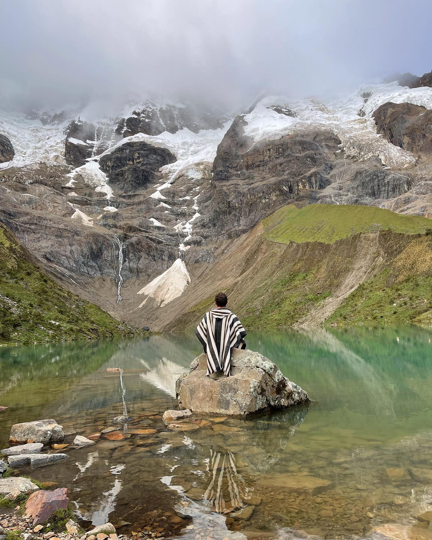 Snowy peaks near Humantay